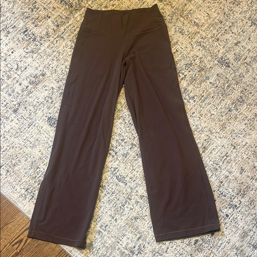 Lululemon Brown Wide-Leg Pants